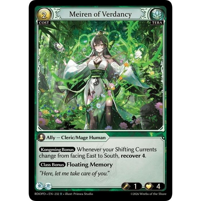 Image for Meiren of Verdancy (232) (Radiant Origins: Pantheon) - Grand Archive TCG