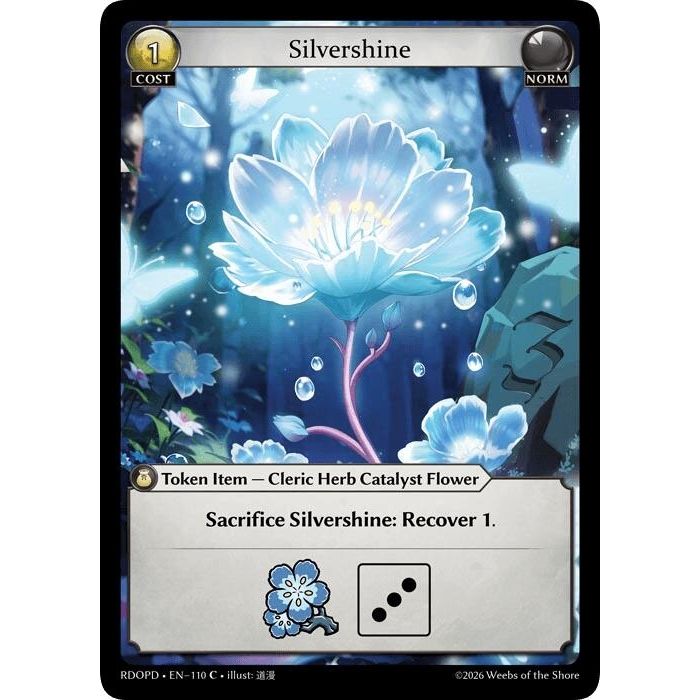 Image for Silvershine (110) (Radiant Origins: Pantheon) - Grand Archive TCG