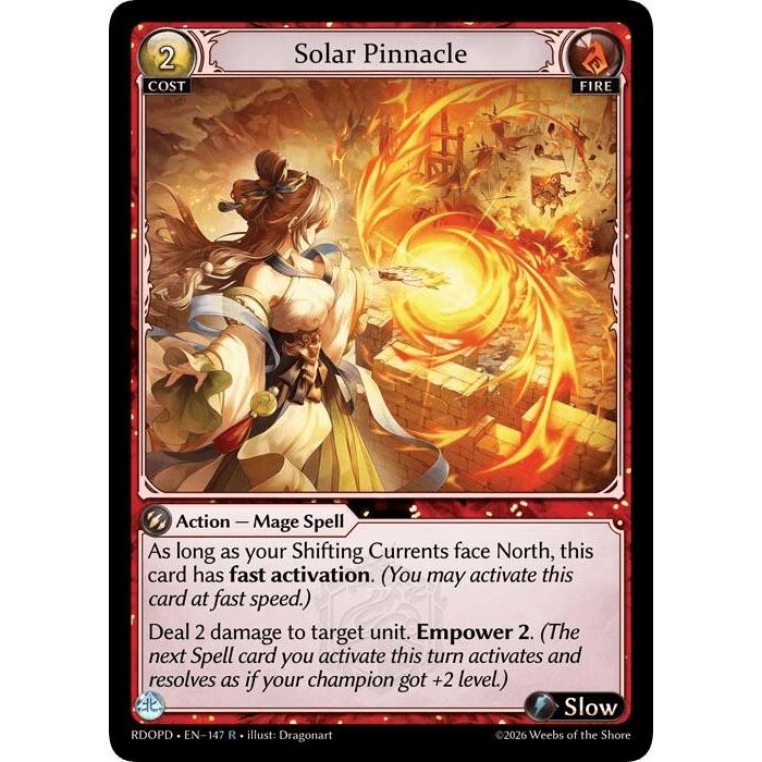 Image for Solar Pinnacle (147) (Radiant Origins: Pantheon) - Grand Archive TCG