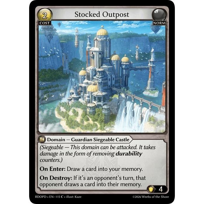 Image for Stocked Outpost (115) (Radiant Origins: Pantheon) - Grand Archive TCG