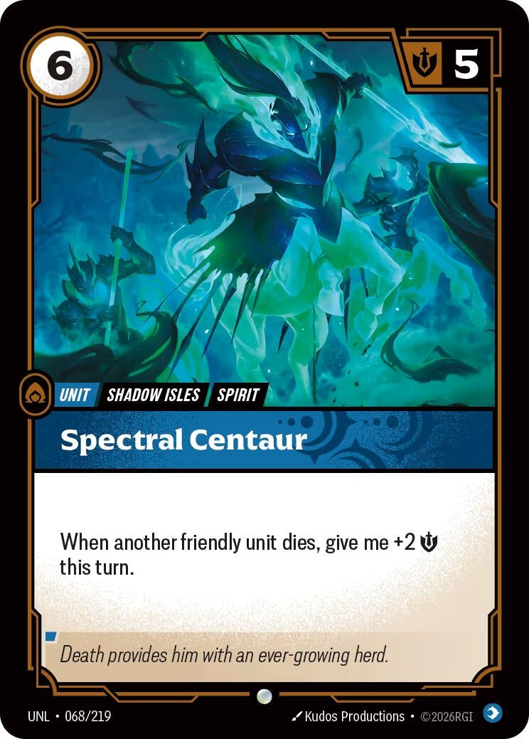 Spectral Centaur (068/219) (Unleashed)