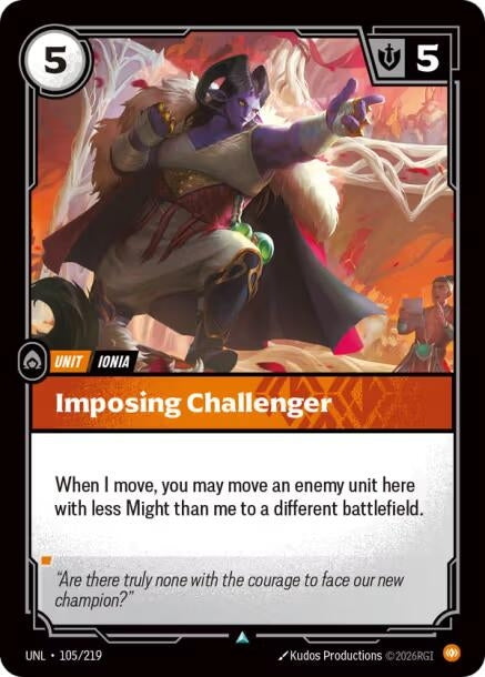 Imposing Challenger (105/219) (Unleashed)