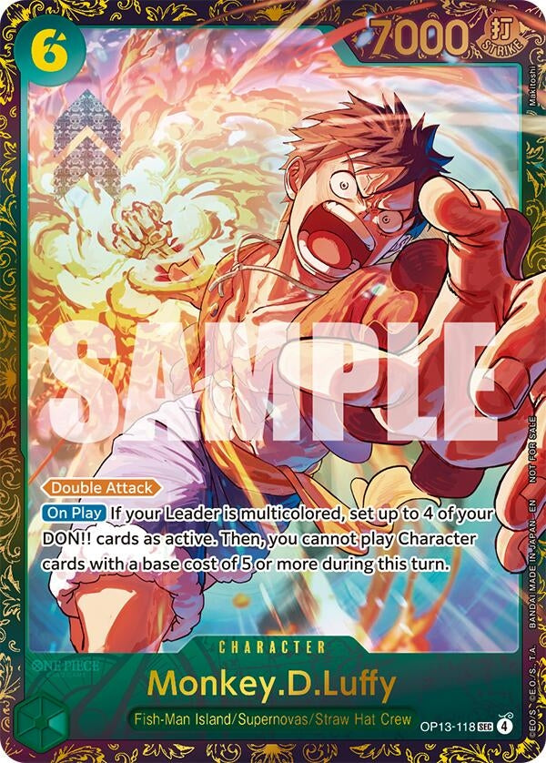 Image for Monkey.D.Luffy (Treasure Cup March 2026) (OP13-118) (One Piece Promotion Cards) (OP-PR) - One Piece Card Game