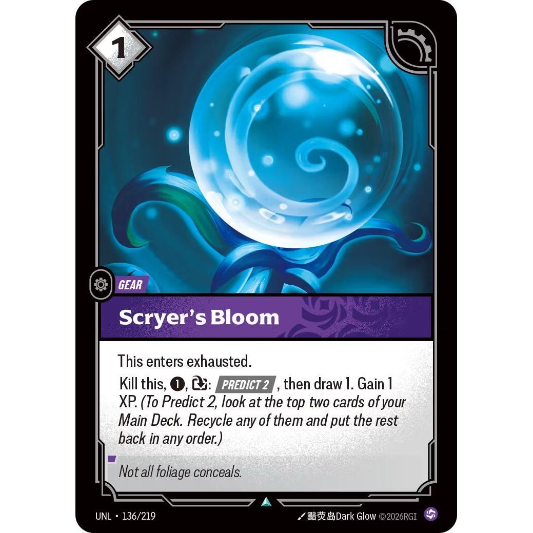 Scryer's Bloom (136/219) (Unleashed) - PokeBox USA