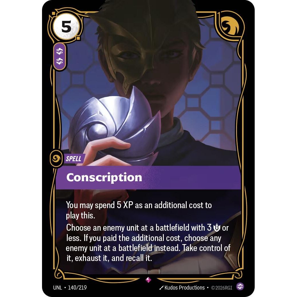 Conscription (140/219) (Unleashed) - PokeBox USA