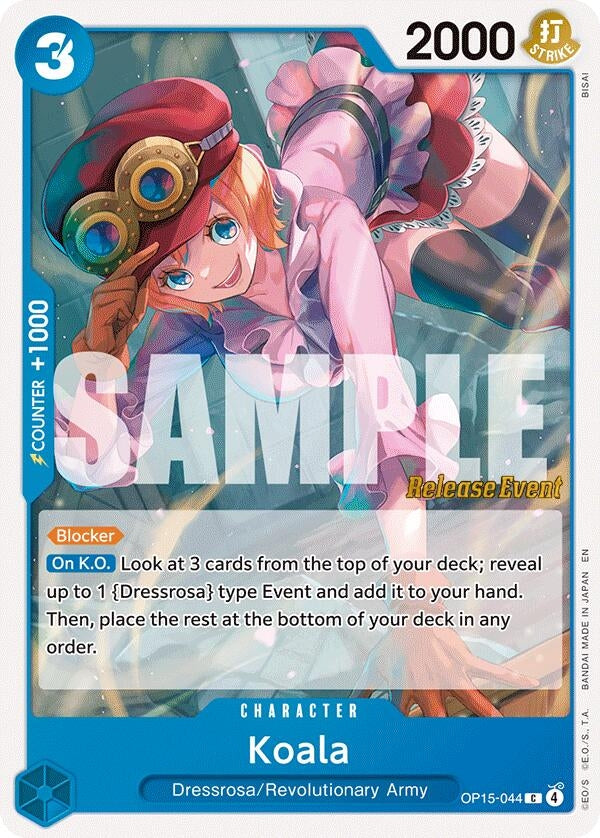 Image for Koala (OP15-044) (Adventure on Kami's Island Release Event Cards) (OP15 RE) - One Piece Card Game