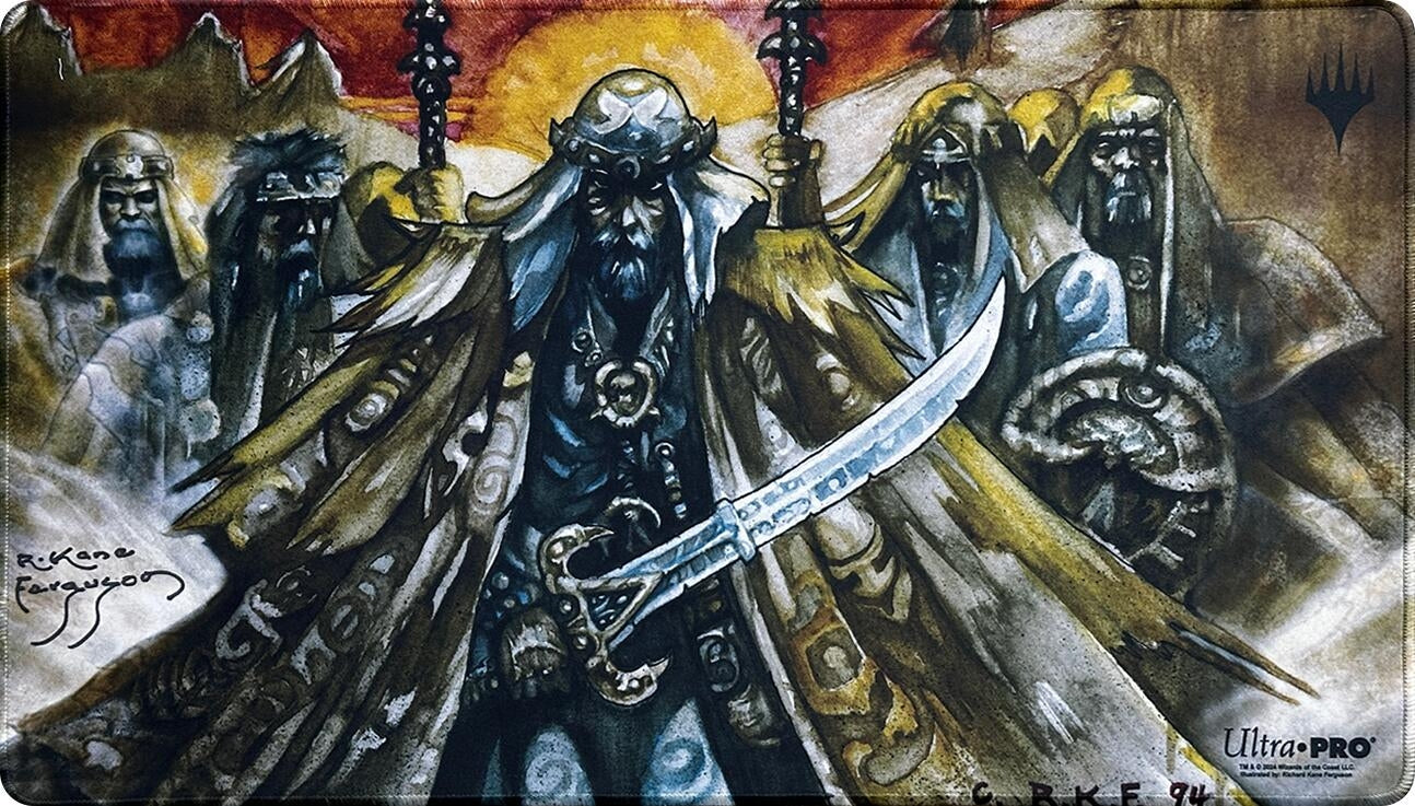 Image for Richard Kane Ferguson Playmat for Magic: The Gathering (Kickstarter Exclusive) - Hazezon Tamar - Playmats
