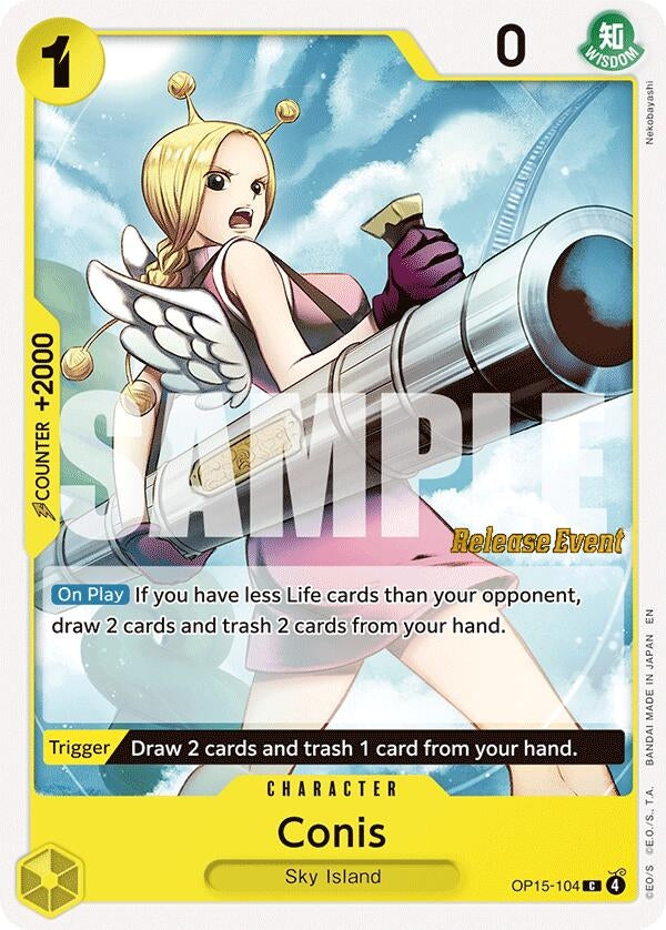 Image for Conis (OP15-104) (Adventure on Kami's Island Release Event Cards) (OP15 RE) - One Piece Card Game