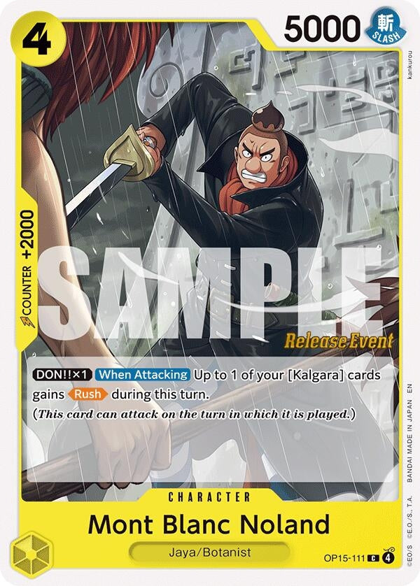 Image for Mont Blanc Noland (OP15-111) (Adventure on Kami's Island Release Event Cards) (OP15 RE) - One Piece Card Game