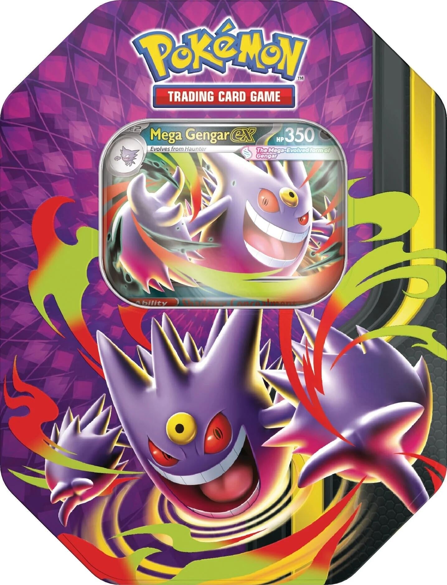 Image for Mega Moonlit Tin [Mega Gengar ex] - Pokemon