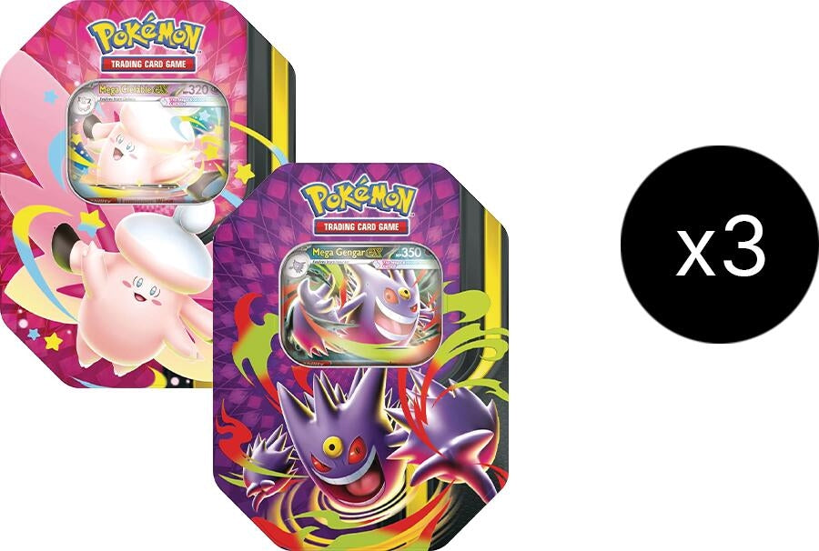 Image for Mega Moonlit Tin Case - Pokemon