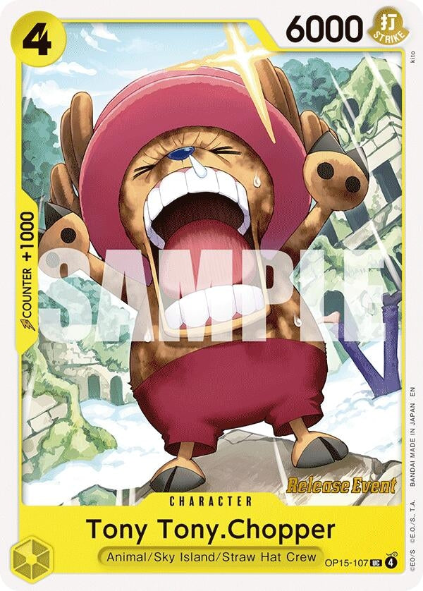 Image for Tony Tony.Chopper (OP15-107) (OP15-107) (Adventure on Kami's Island Release Event Cards) (OP15 RE) - One Piece Card Game