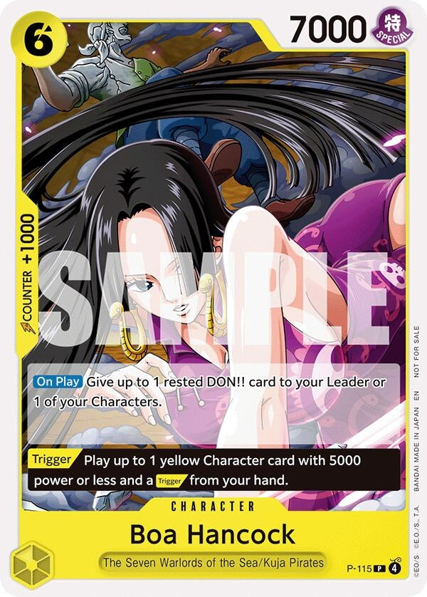 Image for Boa Hancock (OP15 Release Event) (P-115) (One Piece Promotion Cards) (OP-PR) - One Piece Card Game