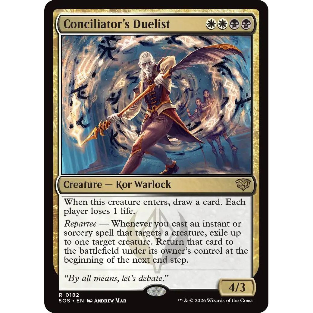 Conciliator's Duelist (182) (Secrets of Strixhaven) - PokeBox USA