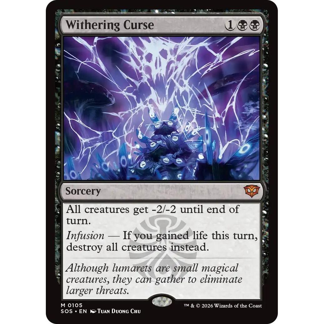Withering Curse (105) (Secrets of Strixhaven) - PokeBox USA