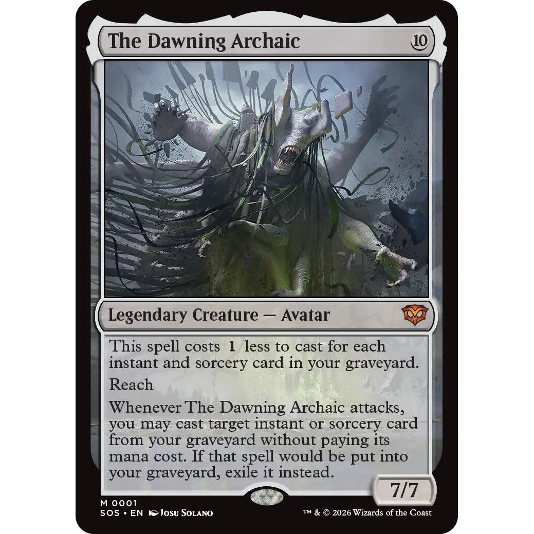 The Dawning Archaic (1) (Secrets of Strixhaven) - PokeBox USA