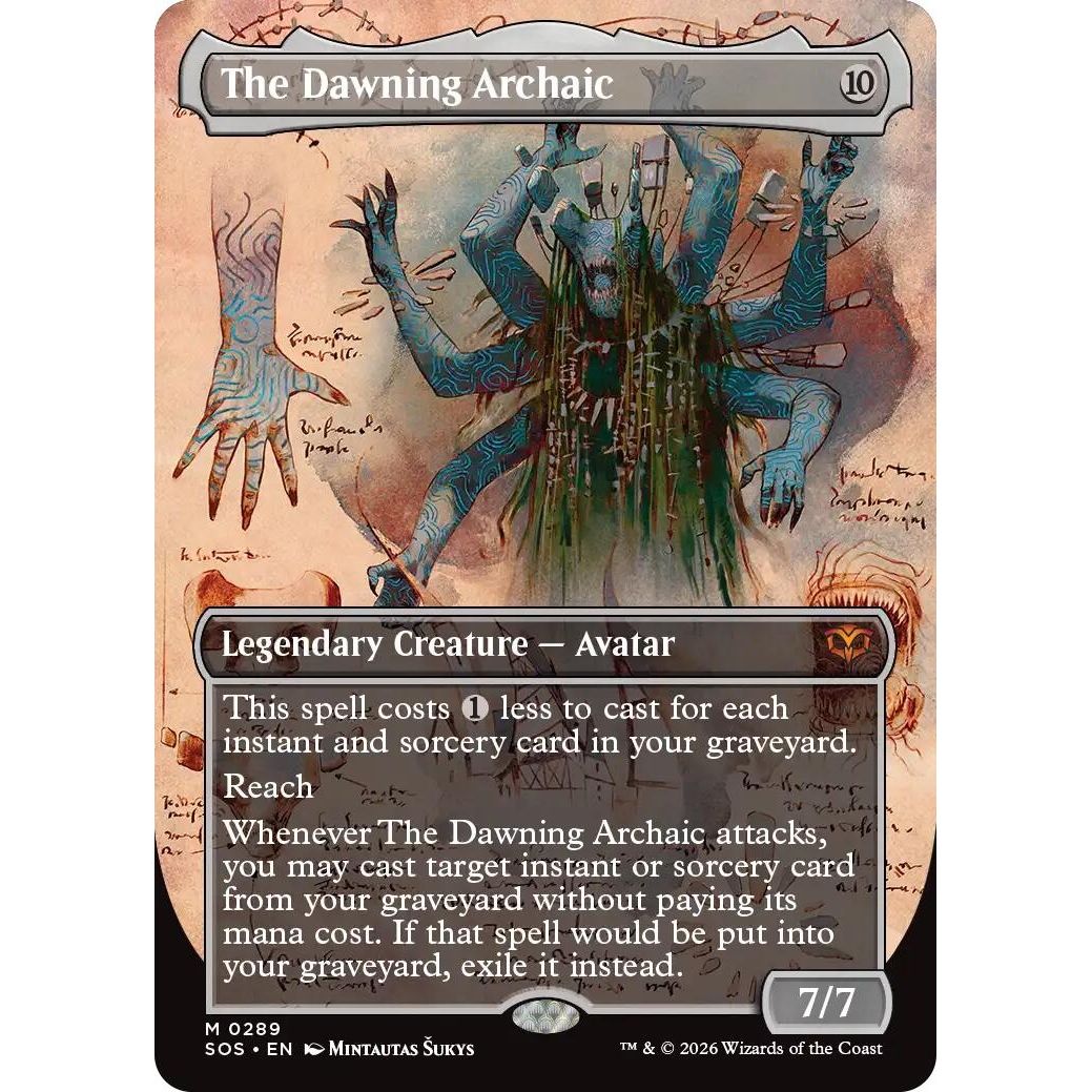 The Dawning Archaic (Borderless) (289) (Secrets of Strixhaven) - PokeBox USA