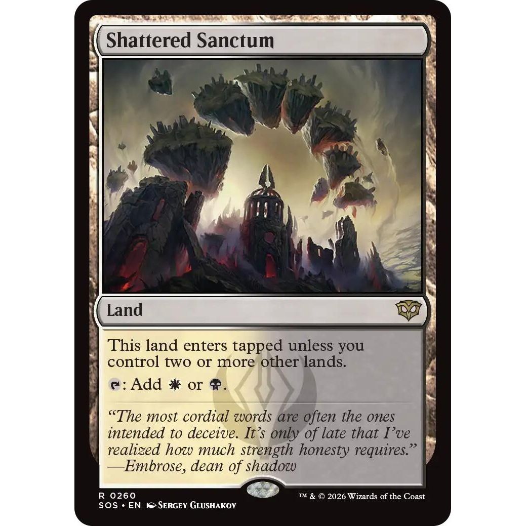Shattered Sanctum (260) (Secrets of Strixhaven) - PokeBox USA