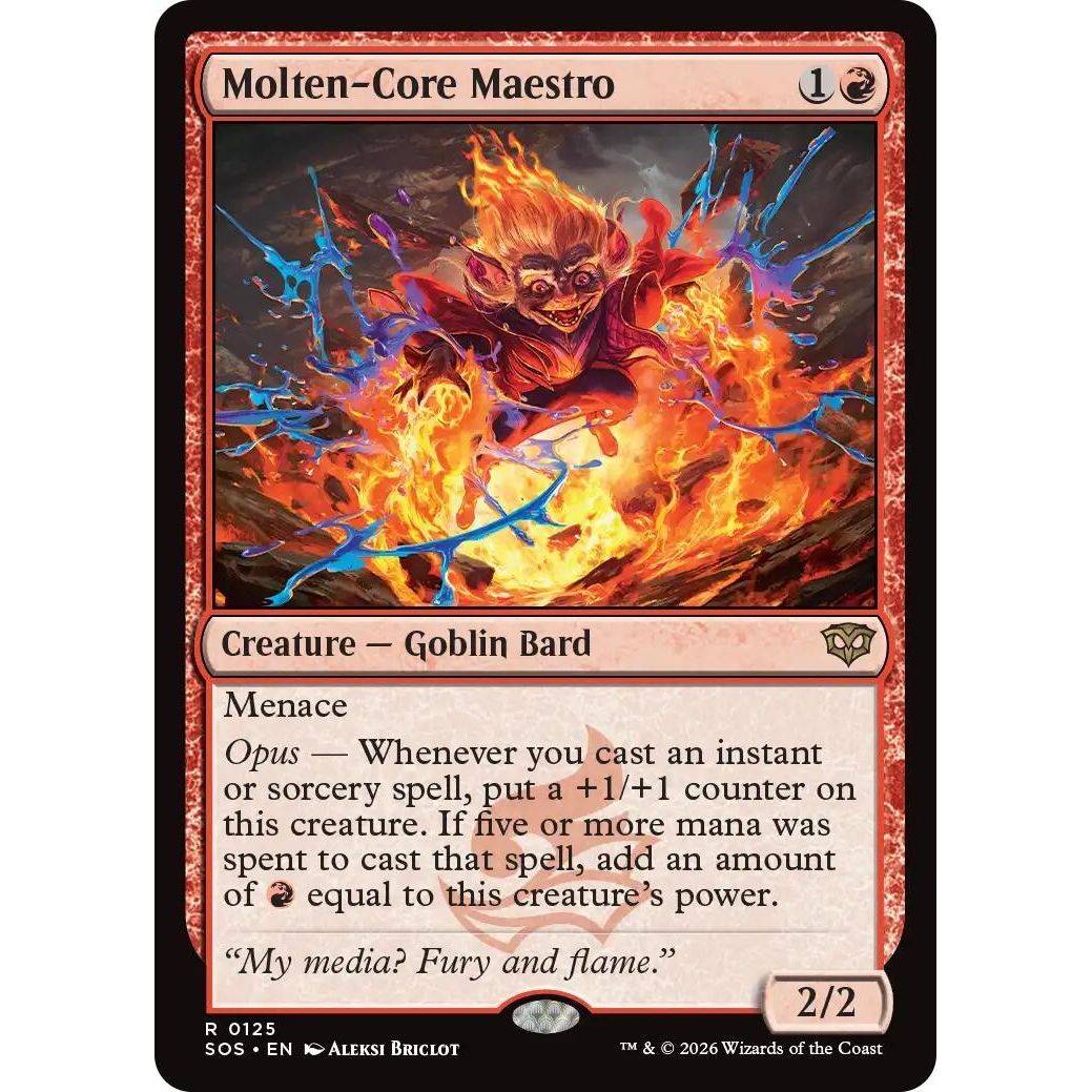 Molten-Core Maestro (125) (Secrets of Strixhaven) - PokeBox USA