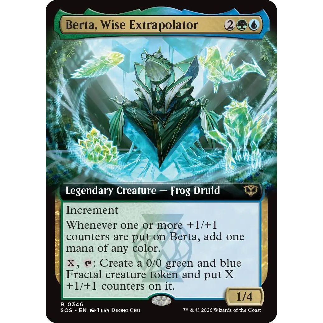 Berta, Wise Extrapolator (Extended Art) (346) (Secrets of Strixhaven) - PokeBox USA