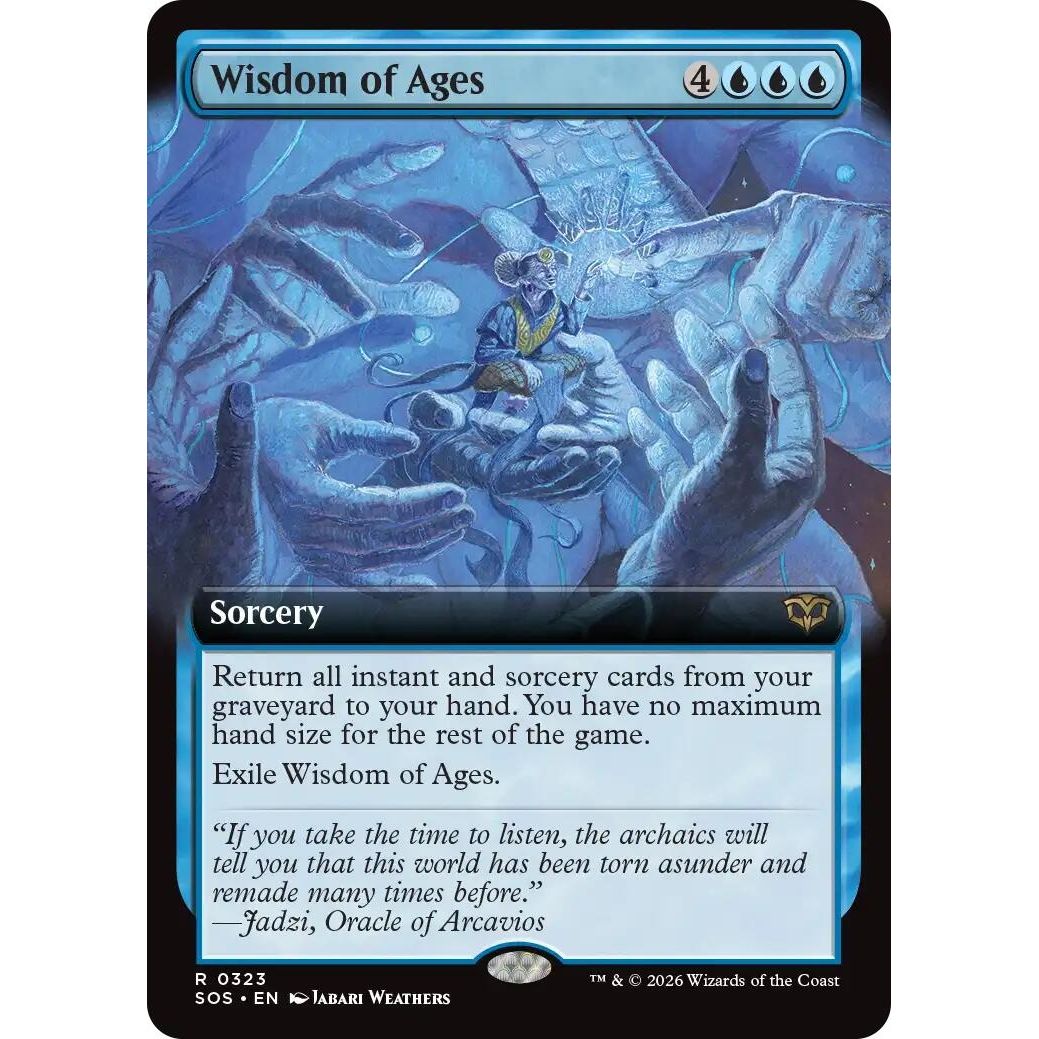 Wisdom of Ages (Extended Art) (323) (Secrets of Strixhaven) - PokeBox USA