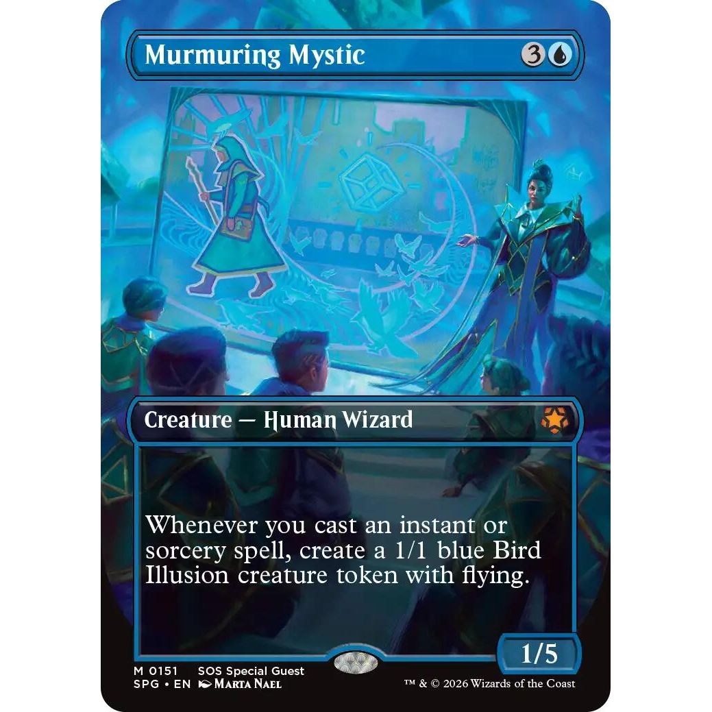 Murmuring Mystic (Borderless) (151) (Special Guests) - PokeBox USA