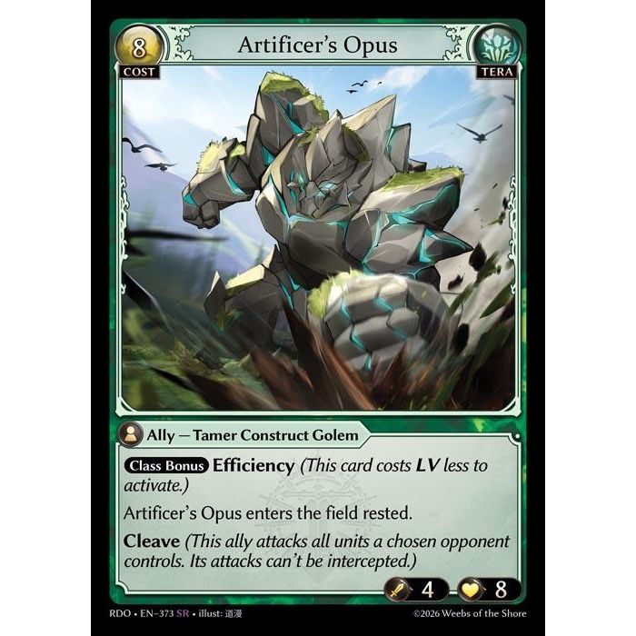 Image for Artificer's Opus (373) (Radiant Origins) - Grand Archive TCG