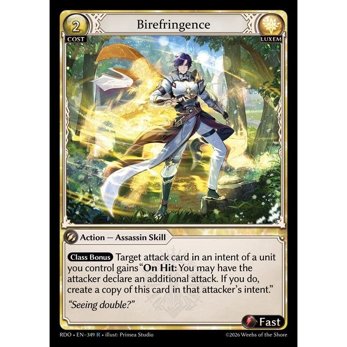 Image for Birefringence (349) (Radiant Origins) - Grand Archive TCG