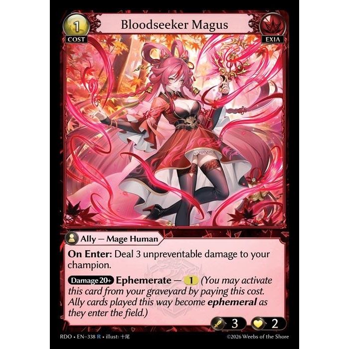Image for Bloodseeker Magus (338) (Radiant Origins) - Grand Archive TCG