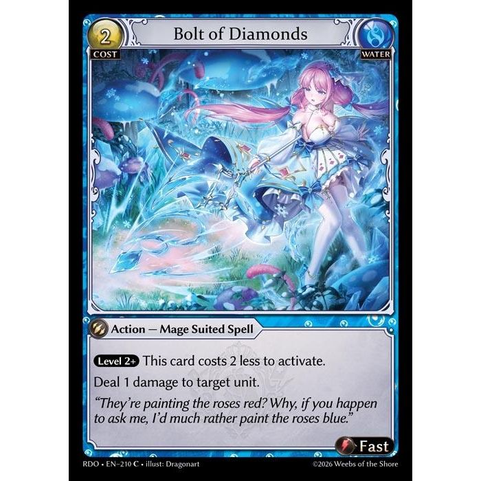 Image for Bolt of Diamonds (210) (Radiant Origins) - Grand Archive TCG