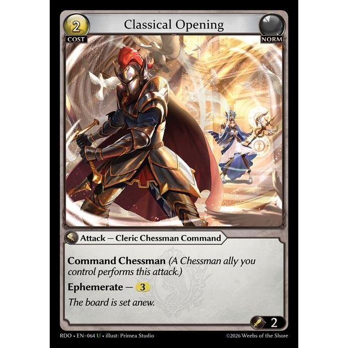Image for Classical Opening (064) (Radiant Origins) - Grand Archive TCG