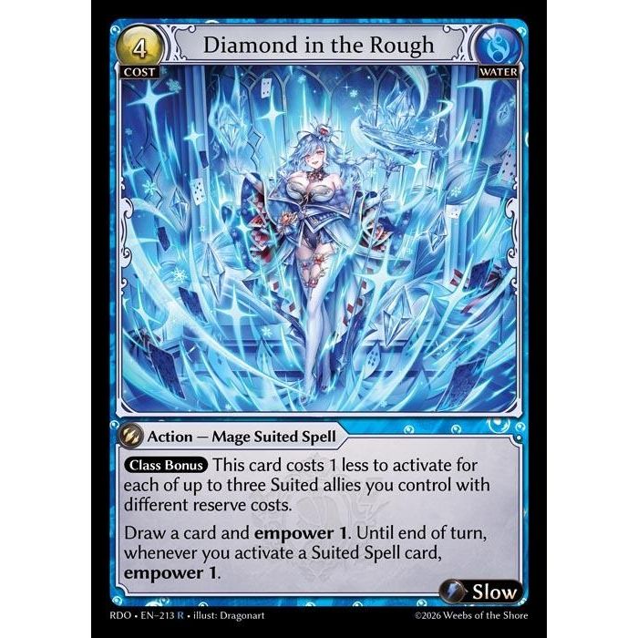Image for Diamond in the Rough (213) (Radiant Origins) - Grand Archive TCG