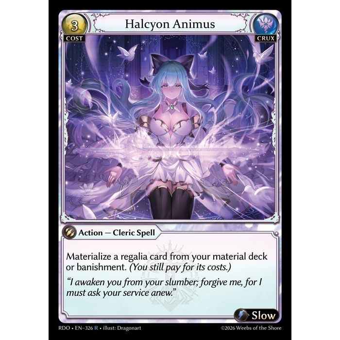 Image for Halcyon Animus (326) (Radiant Origins) - Grand Archive TCG