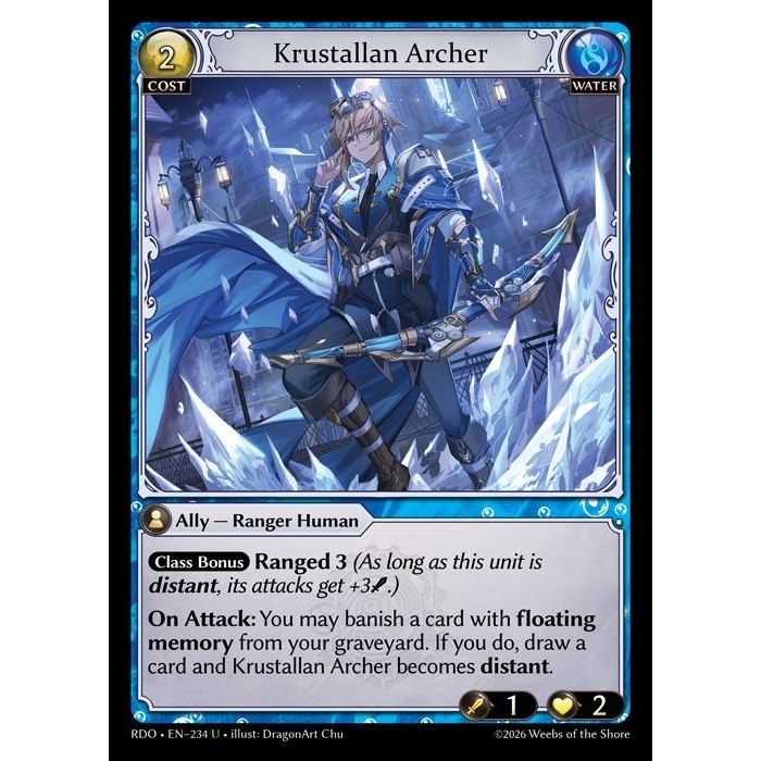 Image for Krustallan Archer (234) (Radiant Origins) - Grand Archive TCG