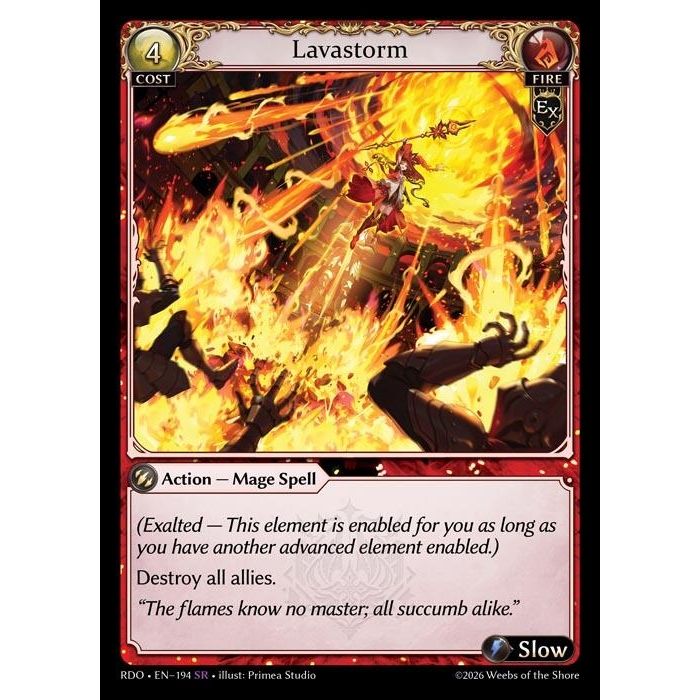 Image for Lavastorm (194) (Radiant Origins) - Grand Archive TCG