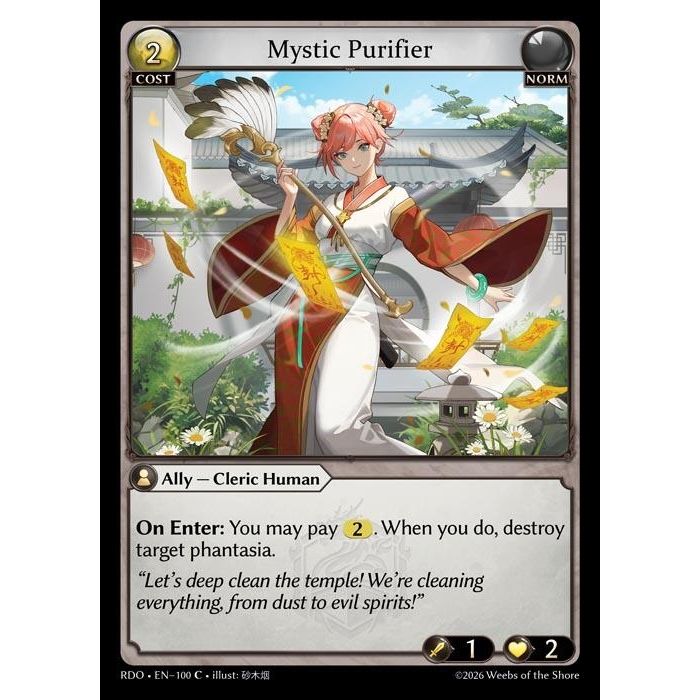 Image for Mystic Purifier (100) (Radiant Origins) - Grand Archive TCG