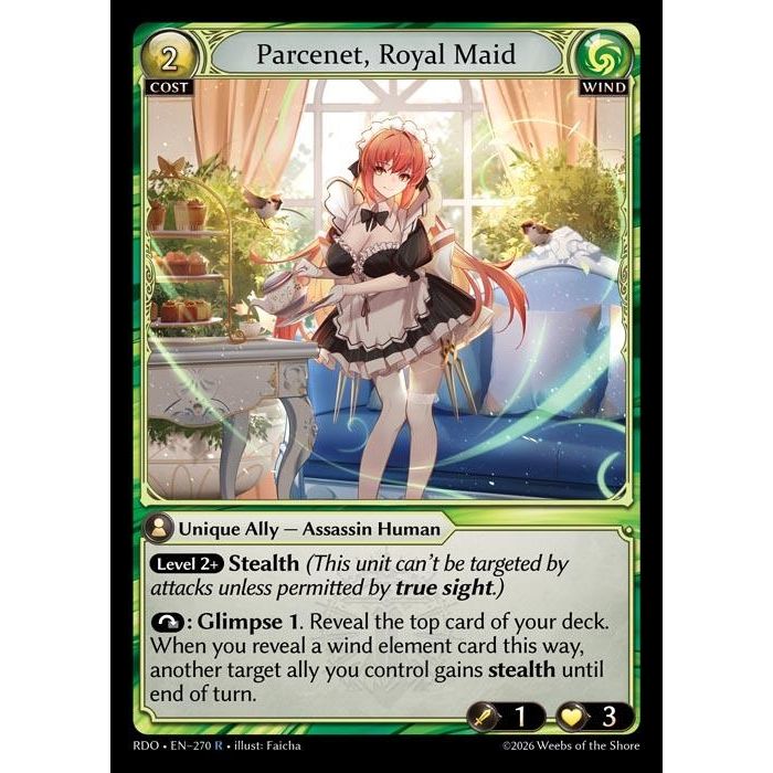 Image for Parcenet, Royal Maid (270) (Radiant Origins) - Grand Archive TCG
