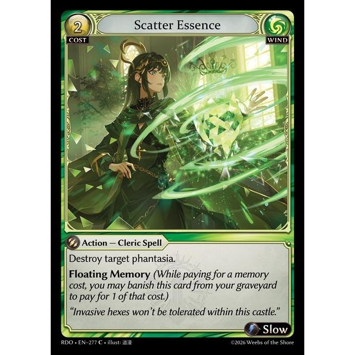 Image for Scatter Essence (277) (Radiant Origins) - Grand Archive TCG