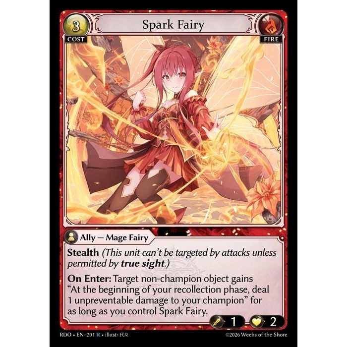 Image for Spark Fairy (201) (Radiant Origins) - Grand Archive TCG