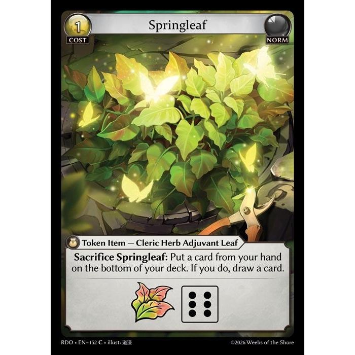 Image for Springleaf (152) (Radiant Origins) - Grand Archive TCG
