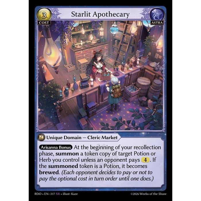 Image for Starlit Apothecary (317) (Radiant Origins) - Grand Archive TCG