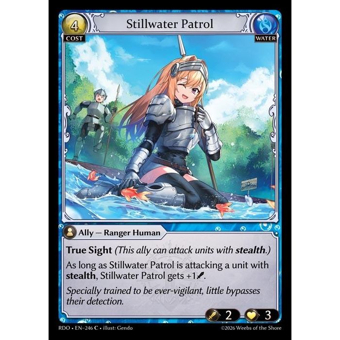 Image for Stillwater Patrol (246) (Radiant Origins) - Grand Archive TCG
