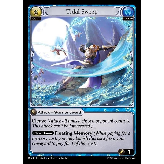Image for Tidal Sweep (249) (Radiant Origins) - Grand Archive TCG
