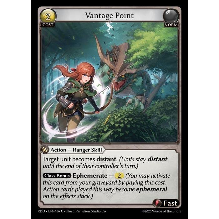 Image for Vantage Point (166) (Radiant Origins) - Grand Archive TCG