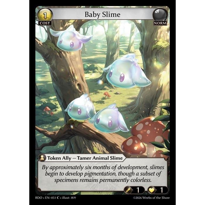 Image for Baby Slime (Curio Foil) (051) (Radiant Origins) - Grand Archive TCG