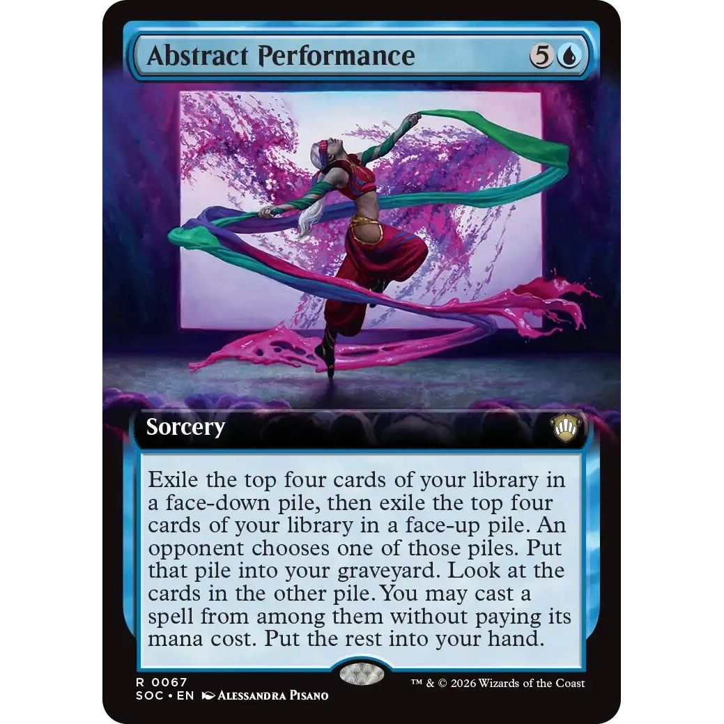 Abstract Performance (Extended Art) (67) (Secrets of Strixhaven) - PokeBox USA