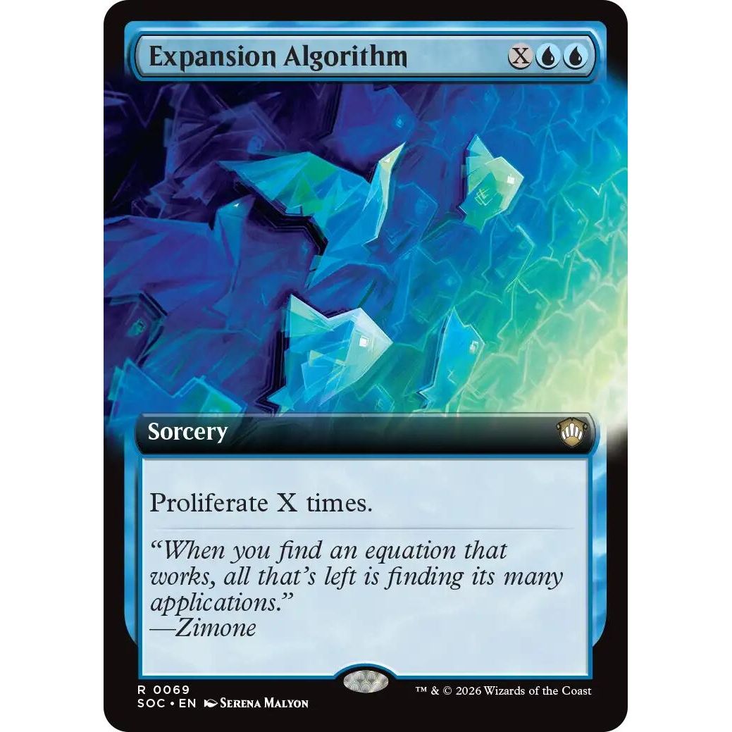 Expansion Algorithm (Extended Art) (69) (Secrets of Strixhaven) - PokeBox USA
