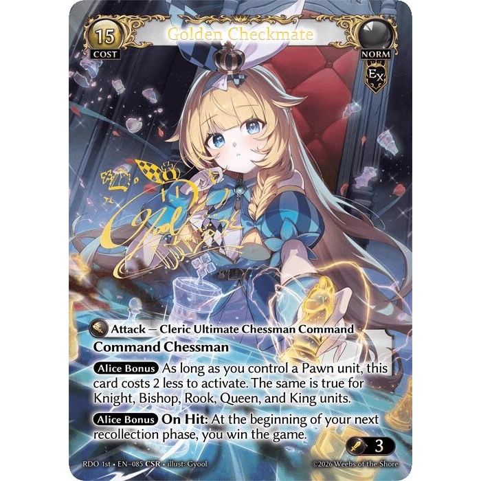 Image for Golden Checkmate (CSR) (85) (Radiant Origins) - Grand Archive TCG
