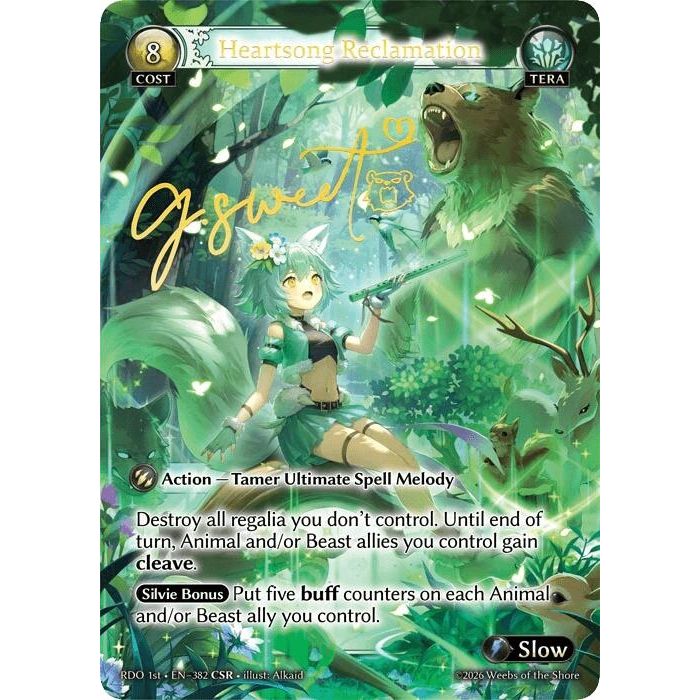 Image for Heartsong Reclamation (CSR) (382) (Radiant Origins) - Grand Archive TCG
