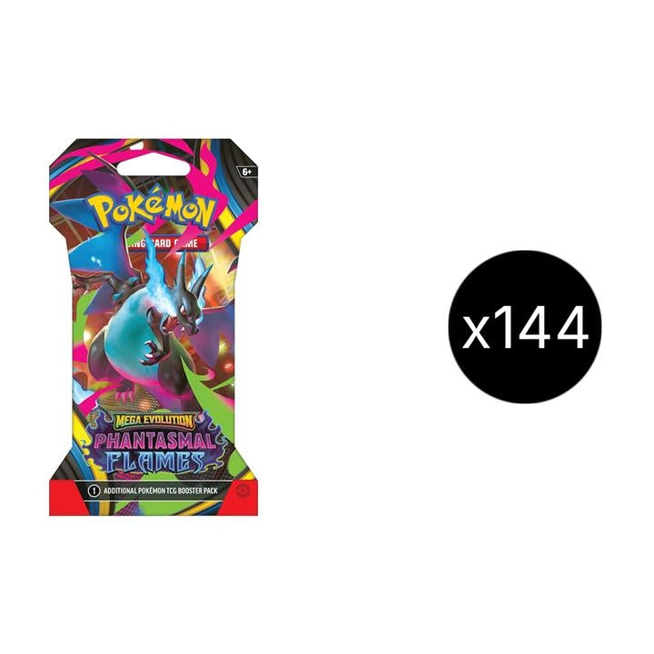 Image for Phantasmal Flames Sleeved Booster Case (48 ct) - Pokemon